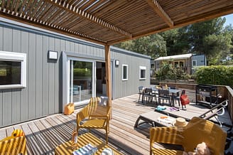 Camping le Bois de Valmarie- H&eacute;bergements - Cottage 3 - 6 personnes - 3 chambres