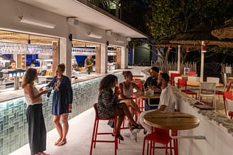 Camping la Sir&egrave;ne - Soir&eacute;es et spectacles - Sir&egrave;ne Beach de nuit - Grill Restaurant