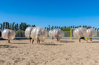 Camping la Sir&egrave;ne - Activit&eacute;s et animations - Bubble football