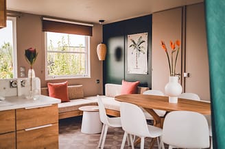 Camping la Sir&egrave;ne - H&eacute;bergements - Cocoon 3 - 6 personnes - 3 chambres - S&eacute;jour