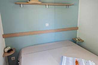 Camping la Sir&egrave;ne - H&eacute;bergements - Sir&egrave;ne 3 Clim - 6 personnes - 3 chambres - Chambre parentale