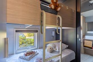 Campingplatz Le Brasilia, Cottage Dali, Kinderzimmer