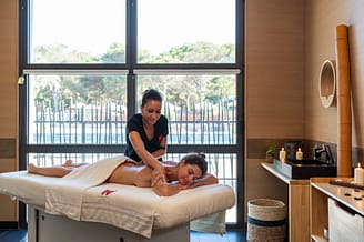 Camping Le Brasilia, Papillon Spa, massage