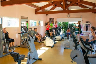 Camping Le Brasilia, activités, salle de fitness