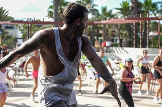 Camping Le Brasilia, activités, cours de Zumba