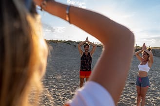 Camping Le Brasilia, relajación en la playa