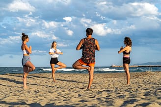 Camping Le Brasilia, relajación en la playa