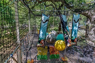 Campingplatz Le Bois de Valmarie - Spielplatz für Kinder - Trampolin