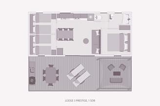 plan lodge 3 prestige 1 salle de bain