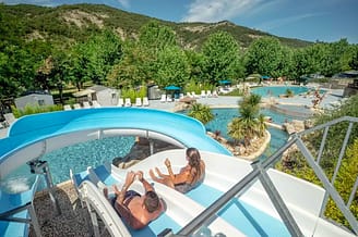 Camping Arc en Ciel - Espace aquatique - Toboggan aquatique