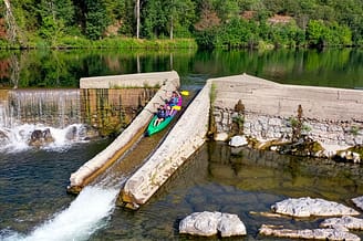 Arc en Ciel Campsite - Activities - Canoeing and Kayaking on the Ard&egrave;che