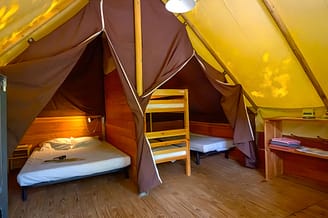 Camping Arc en Ciel - Rentals - Nature Lodge - Bedrooms