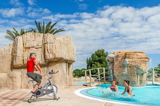 Camping la Sirène - Activités et animation - Cours d\'aquabike