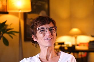 Le Brasilia campsite, your hosts, interview with Muriel