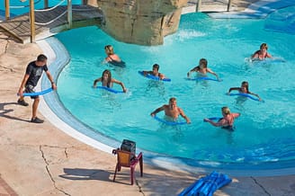 Camping la Sirène - Activités et animation - Cours d\'aquagym