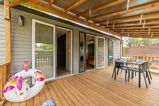 Camping Arc en Ciel - Rentals - Calys Cottage - Terrace