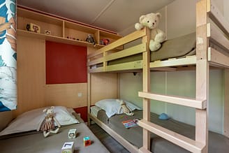 Camping Arc en Ciel - Rentals - Java Cottage - Children\'s Bedroom