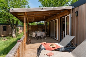 Camping Arc en Ciel - Rentals - Cosy Cottage - Terrace