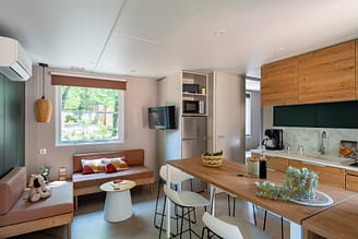 Camping Arc en Ciel - Rentals - Cosy Cottage - Kitchen