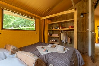 Camping Arc en Ciel - Rentals - Comfort Lodge - Master Bedroom