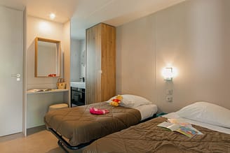 Camping Arc en Ciel - Rentals - Calys Cottage - Children\'s Bedroom