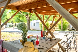 Camping Arc en Ciel - Rentals - Tipi Cabin