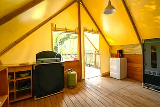 Camping Arc en Ciel - Rentals - Nature Lodge - Kitchen