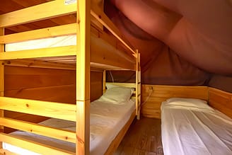 Camping Arc en Ciel - Rentals - Nature Lodge - Children\'s Bedroom