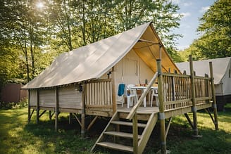 Camping Arc en Ciel - Rentals - Stilt Lodge