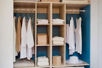 Camping La Plage Fleurie - Accomodaties - Cottage Key West Premium - 4 personen - 2 slaapkamers - Master Suite - Dressing