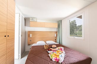 Camping La Plage Fleurie - Accomodaties - Cottage Sirius Premium - 6 personen - 3 slaapkamers - Master Suite