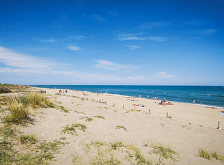 Camping Le Brasilia, plage