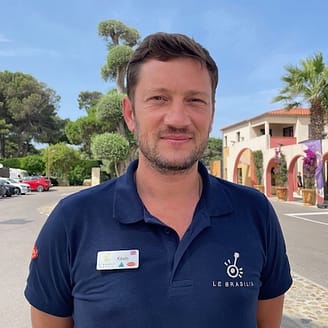 Camping Le Brasilia, &eacute;quipe,