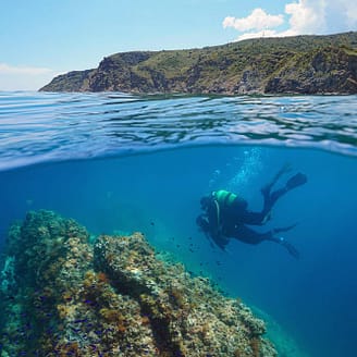 Camping Le Brasilia, Côte Vermeille, plongée sous-marine