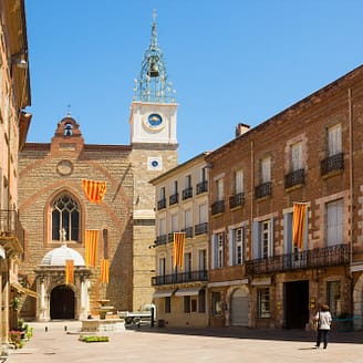 Camping Le Brasilia, Architecture ancien édifice religieux de la Basilique Cathédrale de Saint Jean-Baptiste, Perpignan, France ©Shutterstock