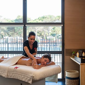 Camping Le Brasilia, Papillon Spa, massage