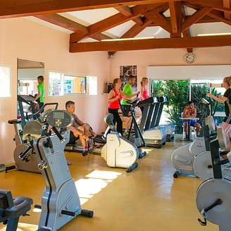 Camping Le Brasilia, activités, salle de fitness