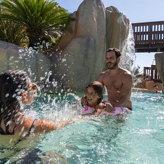 Le Brasilia campsite, water park, family, swimming