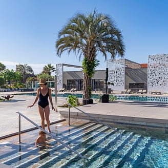 Le Brasilia campsite, water park, swimming pool