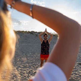 Camping Le Brasilia, relajación en la playa