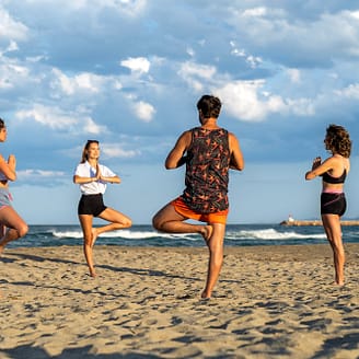 Camping Le Brasilia, relajación en la playa