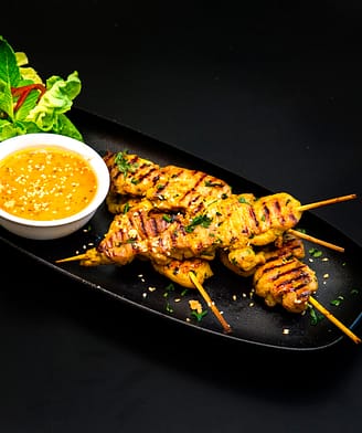 Camping la Sir&egrave;ne - Bars et restaurants - Plat, cuisine asiatique, du restaurant le Bambou