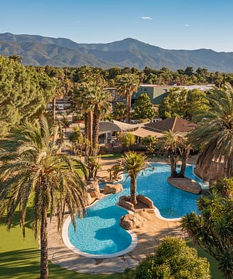 Camping l\'Hippocampe - Vue a&eacute;rienne