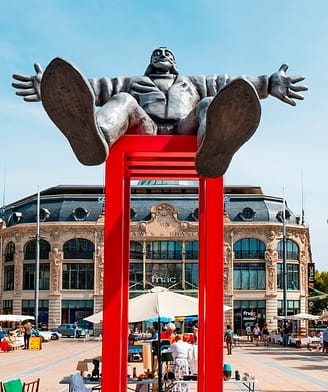 Place de Catalogne &agrave; Perpignan, 