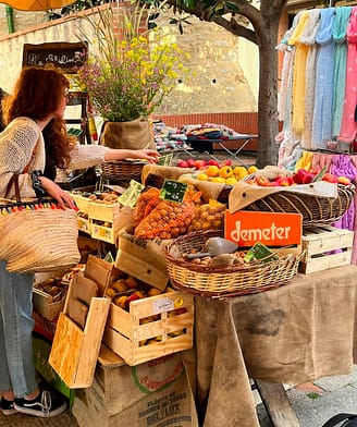 March&eacute; &agrave; Argel&egrave;s-sur-Mer &copy;Juliette Laurent - ArgelesTourisme