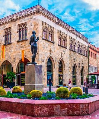 Mairie dans le centre de Perpignan, France