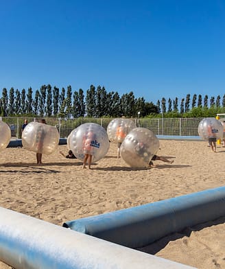 Camping la Sir&egrave;ne - Activit&eacute;s et animations - Bubble football
