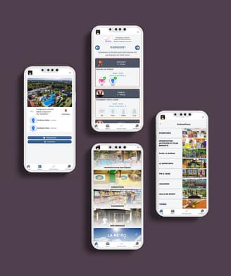 Camping la Sir&egrave;ne - captures d\'&eacute;crans de l\'application Sir&egrave;ne Holidays