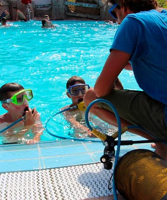 Camping la Sir&egrave;ne - Activit&eacute;s et animation - Cours de plong&eacute;e sous-marine