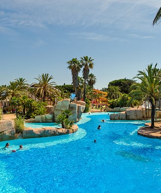 Camping la Sirène - Parc aquatique - Grand bassin de nage